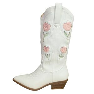 WOMEN’S KNEE HIGH COWBOY BOOTS (WILLA-8)